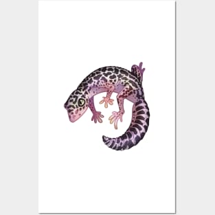 Cozy Leopard Gecko Posters and Art